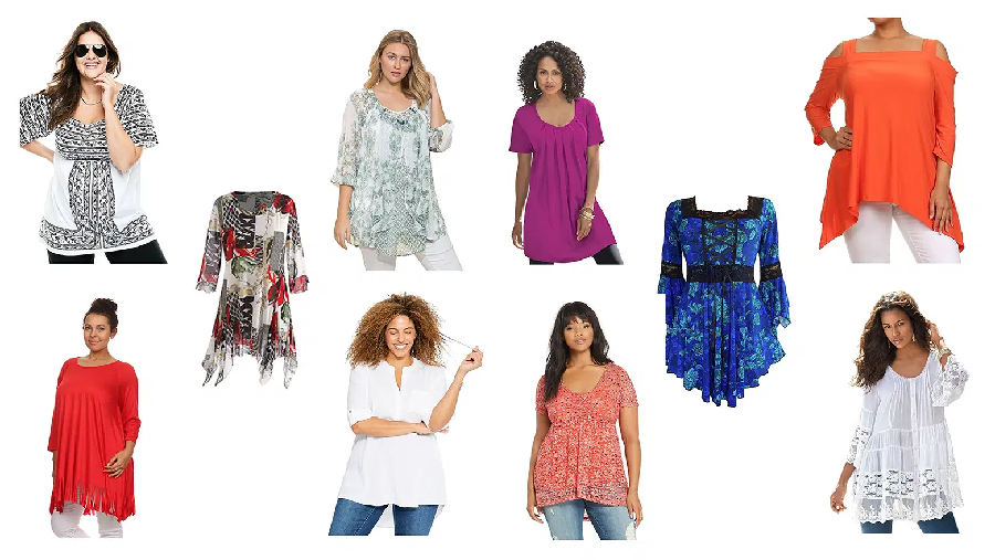 Top 5Stylish and Pocket-Friendly Tunics for Curvy Women